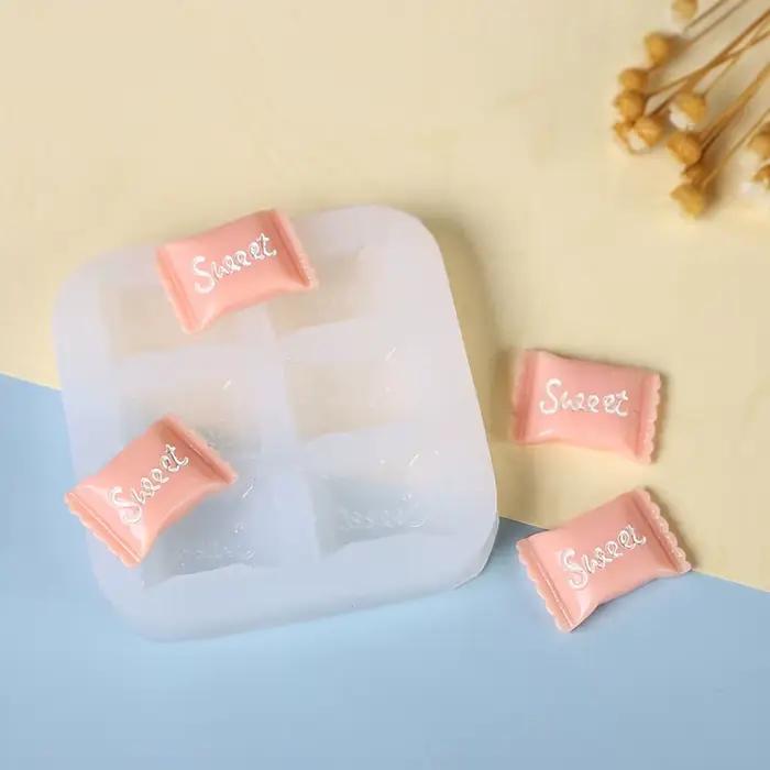 Moule en silicone 3D en forme de fruit pour bricolage résine cire artisanat couture bijoux personnalisés occasions spéciales