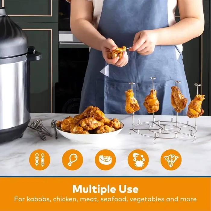 Support de brochettes de friteuse à Air 6/8Qt