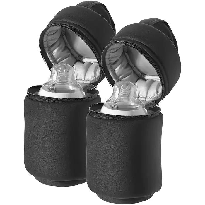 Sac isotherme pour bouteille, design portable et léger, avec une poignée réglable, garde les liquides chauds ou froids