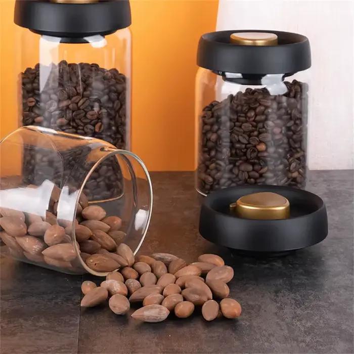 Réservoir scellé sous vide pour grains de café