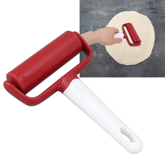 Rouleau à pâtisserie en plastique 18x12cm suspendable antidérapant pour pâte à pizza et tarte pour cuisiniers expérimentés et débutants