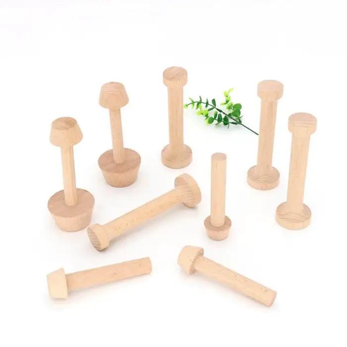Poussoir à Tarte aux emoufs Portable en Bois