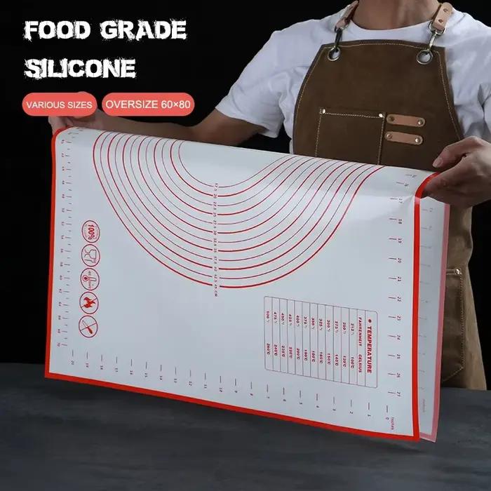 Tapis de cuisson en Silicone surdimensionné 80/70/60cm