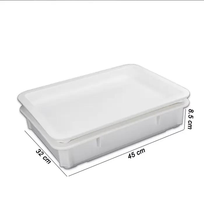 Pizzathome-Boîte de pâte à pizza empilable