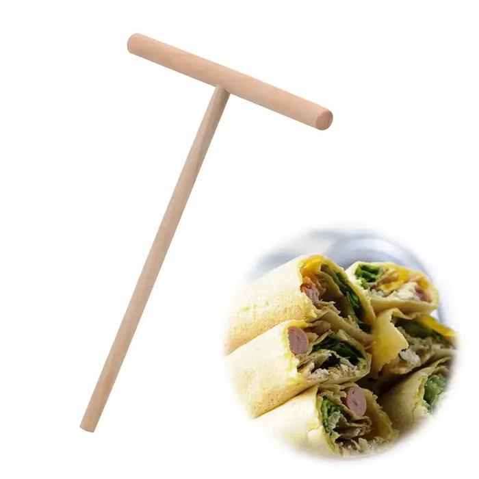 Épandeur de pâte à crêpes en bois