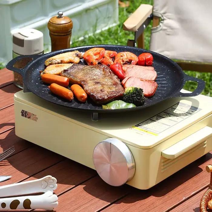 Plaque de cuisson antiadhésive pour cuisinière à induction - 28cm/32cm/34cm/38cm