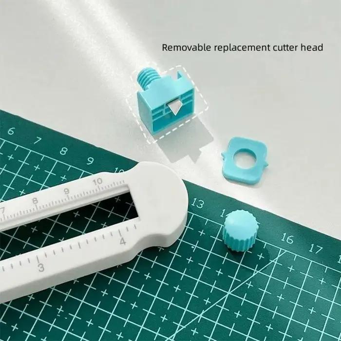Couteau de découpe rond réglable, outil de découpe artisanal multifonctionnel, coupe-papier circulaire pour scrapbooking, coupe-cartes pour scrapbooking