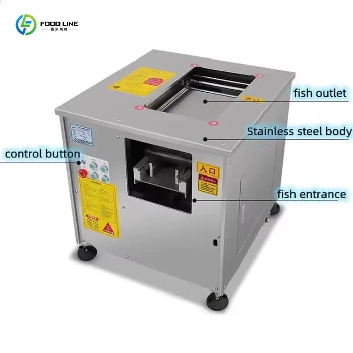Coupe-poisson et coupe-viande automatique en acier inoxydable personnalisé, petit trancheur de saumon fumé