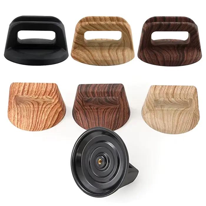 Capuchons universels de boutons de Pot Lib couvercles de casserole en bois résistants à la chaleur poignée de levage de remplacement ustensiles de cuisine pour homme femme occasions spéciales