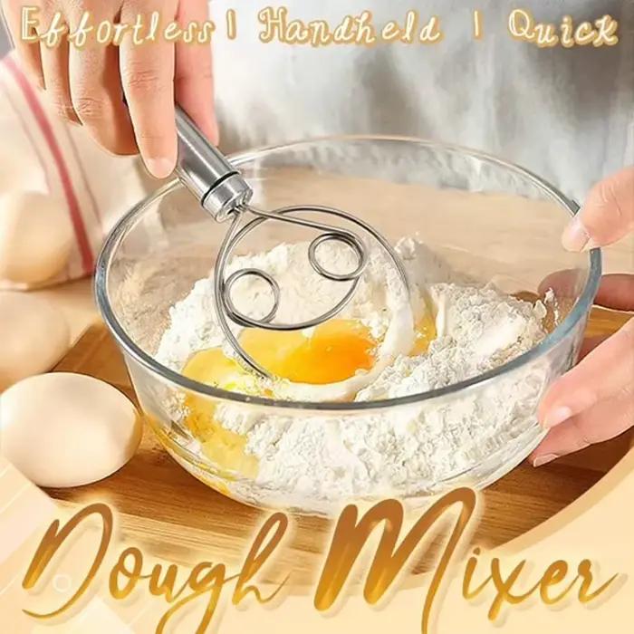 Fouet à pâte mélangeur à pain en acier inoxydable gâteau pâtisserie farines mélangeurs