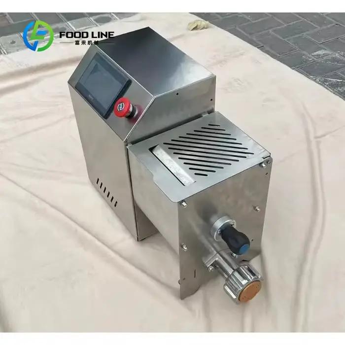 Machine à pâtes automatique sur mesure, production rapide, nettoyage facile, pour les entreprises de transformation alimentaire, en acier inoxydable, mélangeur intégré