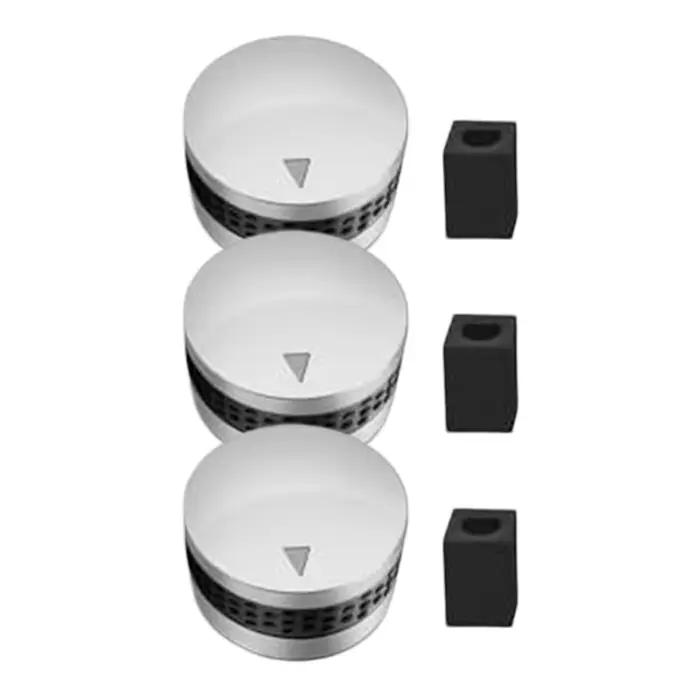 Boutons de commande de gril à gaz, boutons de commande de cuisinière en plastique, bouton de poignée antidérapant de remplacement, tige de Valve en forme de D pour barbecue, 3/5/6 pièces