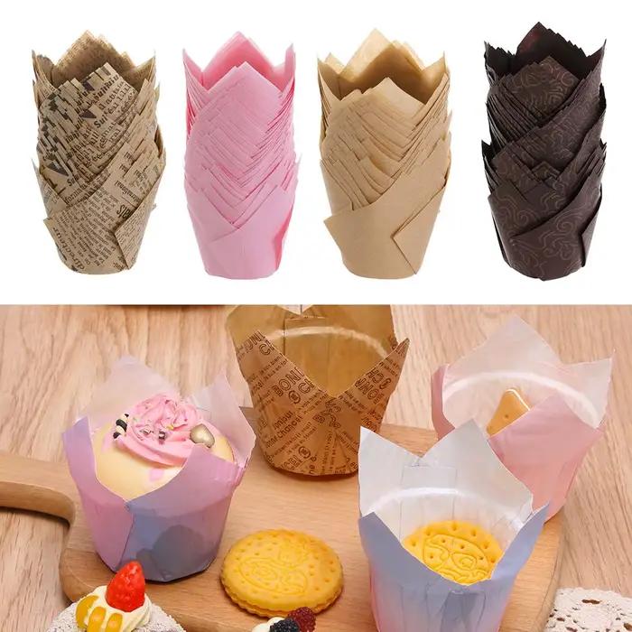 Plateau à gâteaux en papier résistant à la graisse