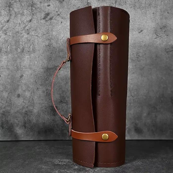 Sac à couteaux de chef en cuir PU