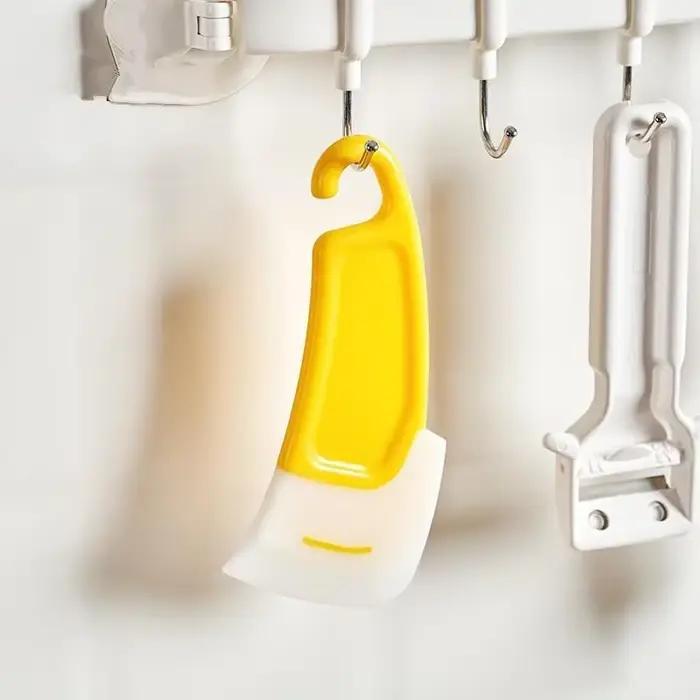Spatule de nettoyage, grattoir de cuisine à lame souple, brosse pour nettoyer casseroles, poêles et vaisselle sale, outils de nettoyage, outil de cuisson et de pâtisserie, gadget de cuisine