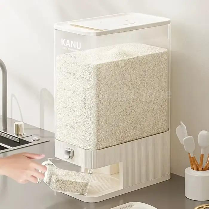 Boîte de rangement pour riz de 10 kg