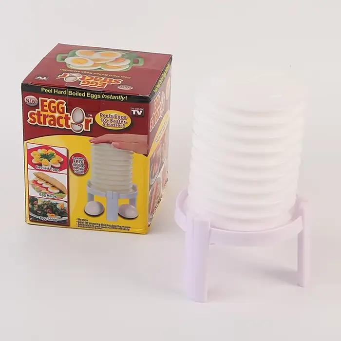 Éplucheur d'œufs automatique créatif, Gadgets de cuisine, produits TV, Gadgets de cuisine, artefact de décorticage domestique, Gadgets de cuisine