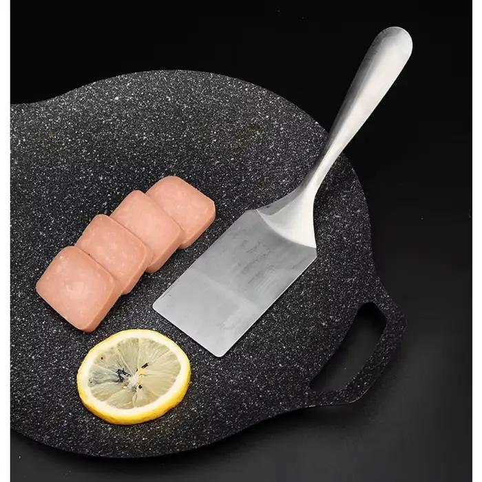 Spatule plate en acier inoxydable