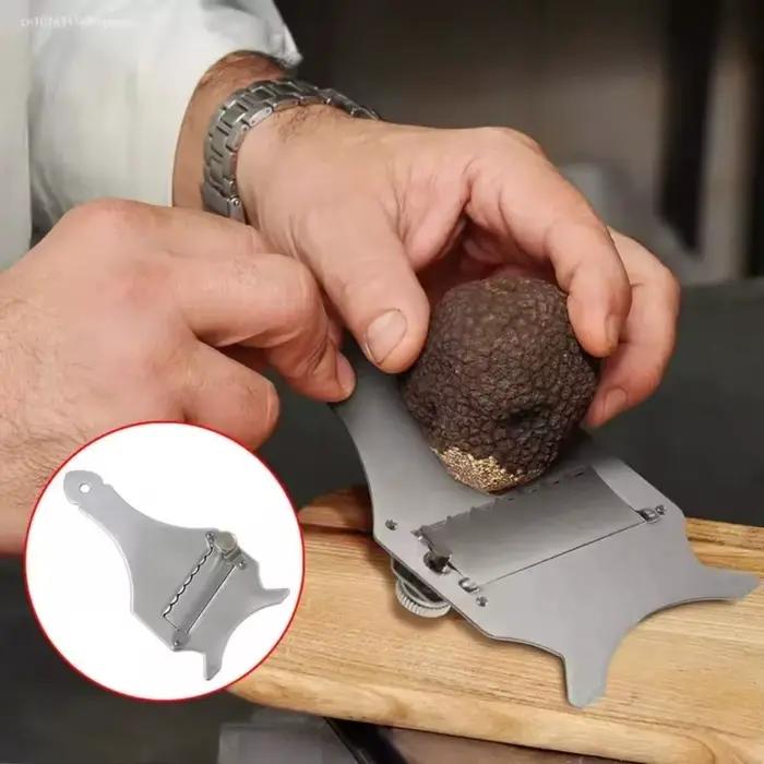 Trancheuse à beurre de truffe en acier inoxydable