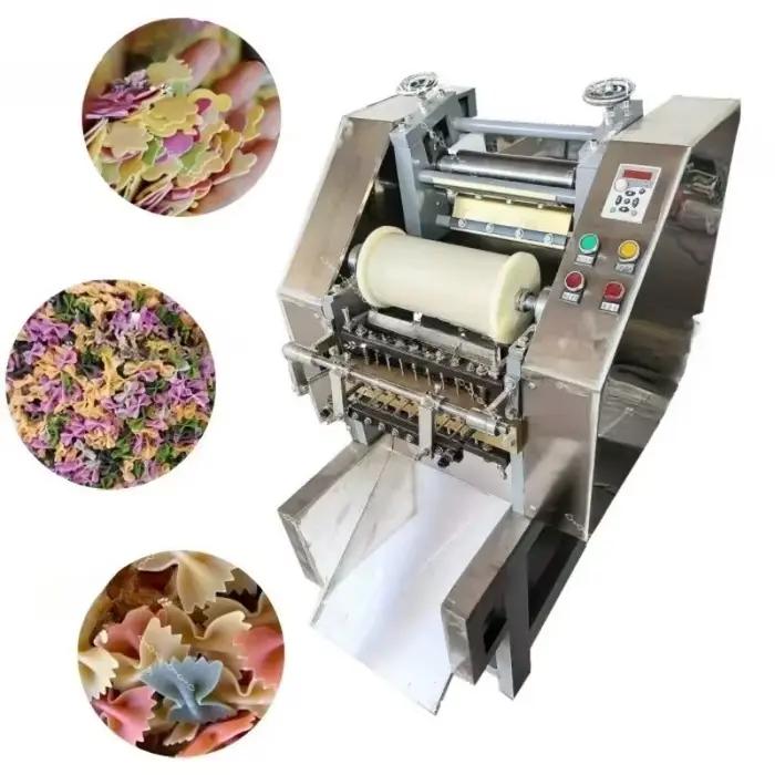 Machine à pâtes Farfalle professionnelle pour fabrication de nouilles papillon en acier inoxydable pour cuisiniers et entreprises de transformation alimentaire