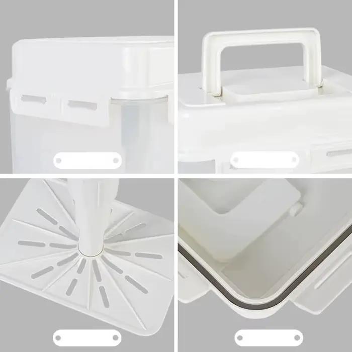 Conteneur de stockage pour kimchi 5L - Pot à cornichons pour la fermentation du choucroute
