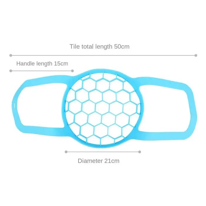 Autocuiseur en silicone pliable panier à vapeur avec élingue réutilisable pour sécurité alimentaire et multifacteur pour cuisine et cadeau occassionnels