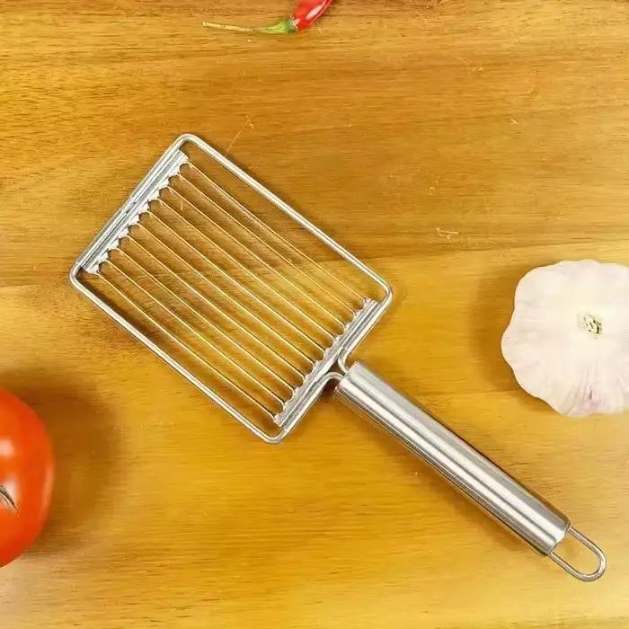 Trancheuse à tomates en plastique robuste pour trancher fruits et légumes pour salades et sandwichs occasions spéciales