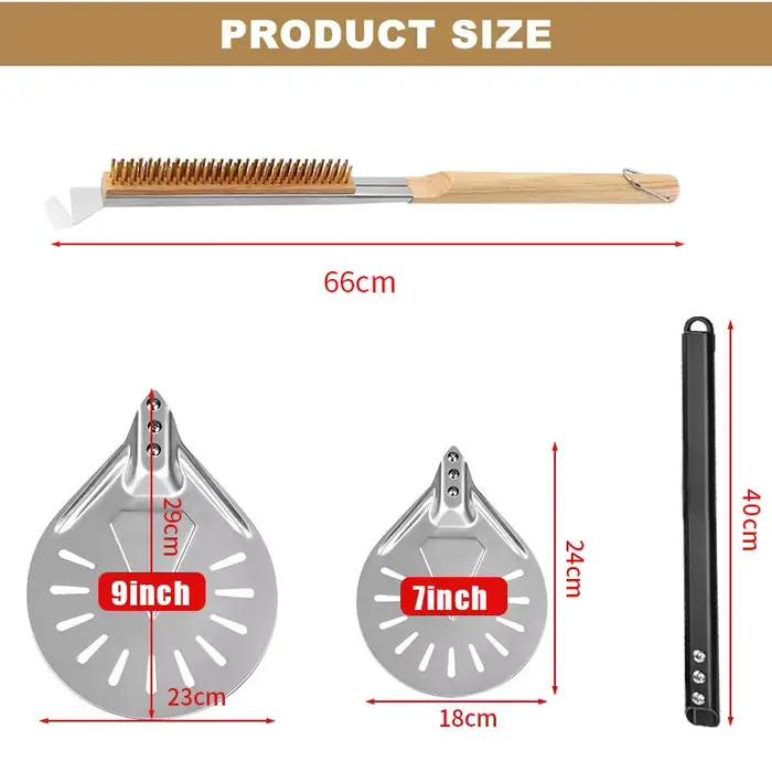 Kit d'accessoires pour four à pizza 2 pièces