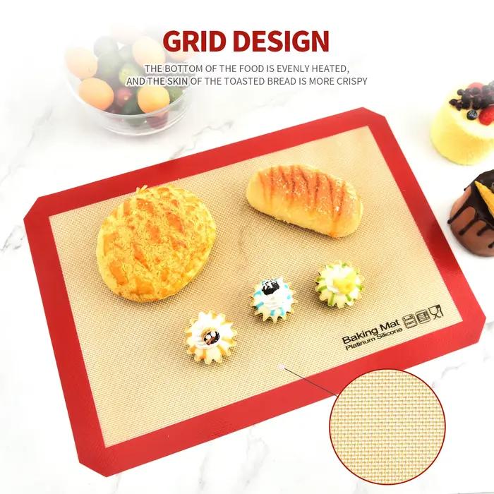 Tapis de cuisson en Silicone pour la cuisine, 1 pièce, tapis de four à pétrir roulant, planche antiadhésive résistante à la chaleur pour la cuisson