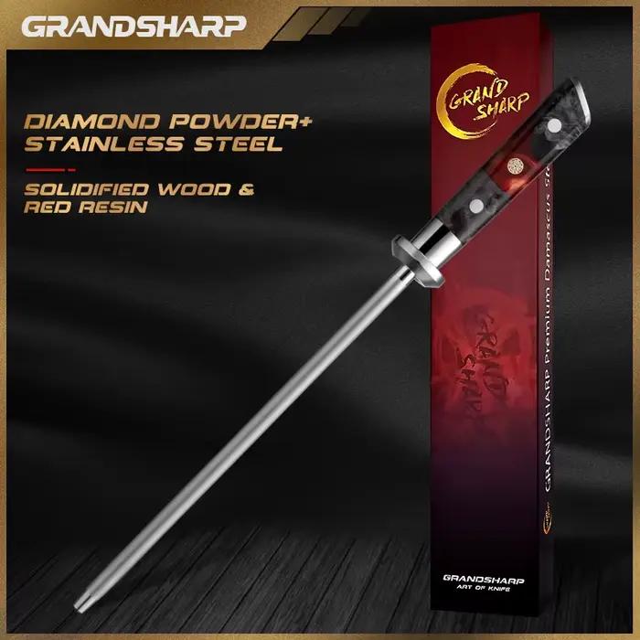 Grandl'os p-Aiguiseur de couteaux de cuisine professionnel en diamant