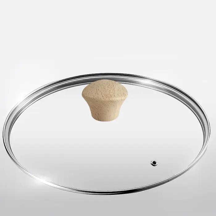 Poignée de casserole en verre de remplacement, poignée de casserole créative, batterie de cuisine universelle, bouton de couvercle de casserole, poignée de transport, utile
