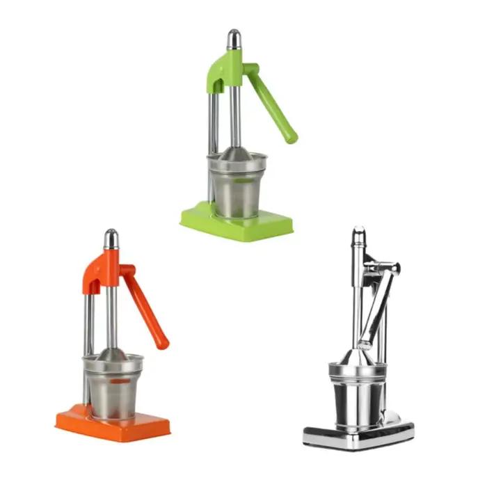 Presse-agrumes manuel en alliage d'aluminium et acier inoxydable, presse-citron robuste et efficace