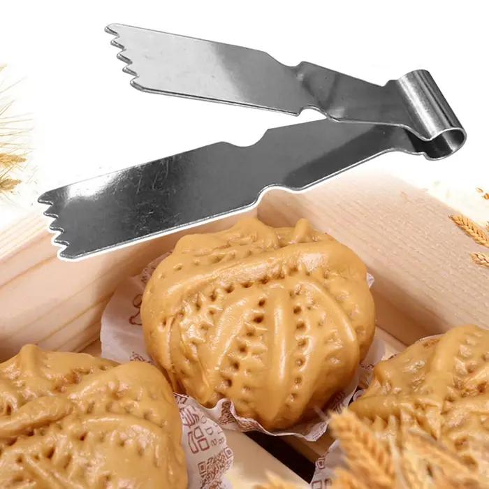 Pince à fleurs en acier inoxydable pour pâtisserie