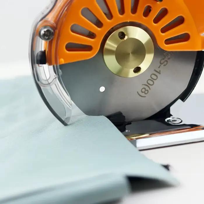 Couteau rond électrique industriel, ciseaux électriques, déterminer la lame ronde, 110V, 220V, machine de découpe de gril, servo silencieux, entraînement direct