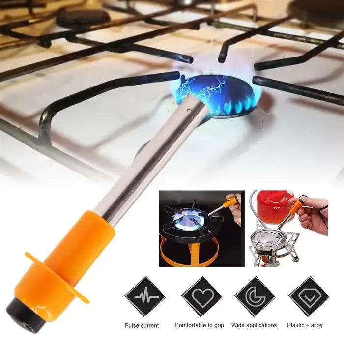 2024 nouvelle arrivée impulsion allumage cuisine extérieure barbecue poêle piézo électrique Lgniter Portable plus léger dispositif Camping accessoires