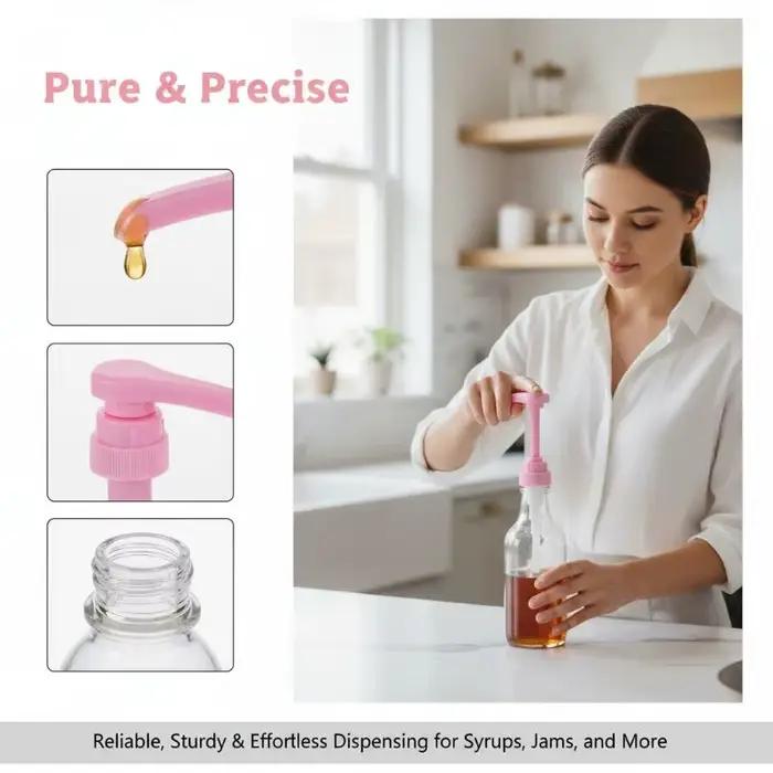 Pompe à sirop de café distributeur de boissons précision dosage café thé occasions spéciales