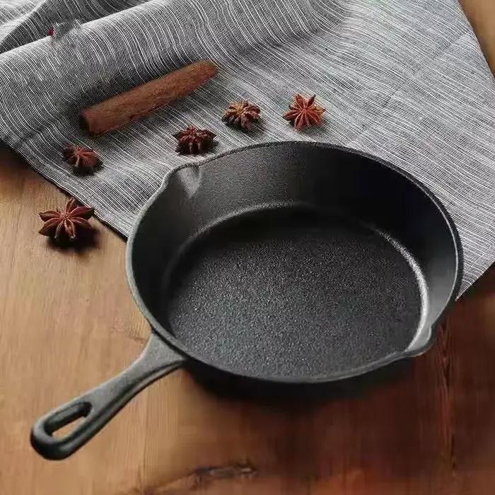 Mini poêle à Omelette antiadhésive en fonte, boulettes divines, poêles chaudes, petit déjeuner, Omelette Portable, petits œufs de cuisine