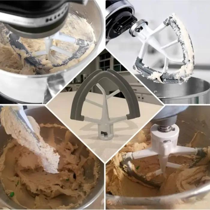 Batteur à bord flexible pour mélangeur KitchenAid 4