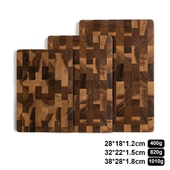Planche à découper en bois d'acacia épais