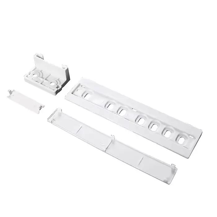 1 Kit de rails coulissants intégrés pour réfrigérateur, kit de rails de guidage pour porte de réfrigérateur à installer