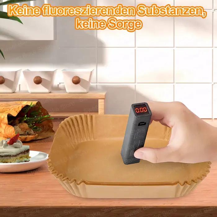 Papier parchemin antiadhésif pour friteuse à air