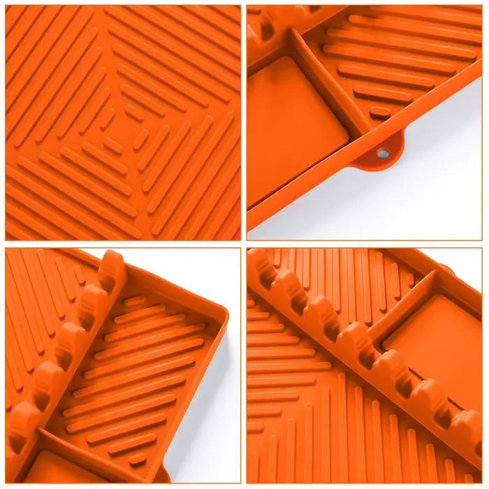 Tapis de plaque chauffante pour barbecue