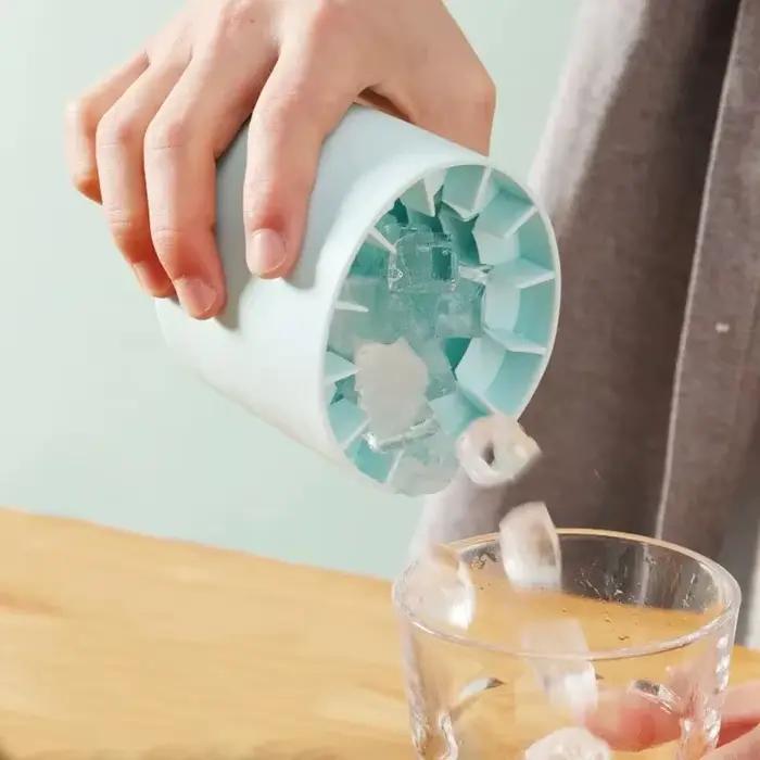 Moule à glaçons rond en Silicone