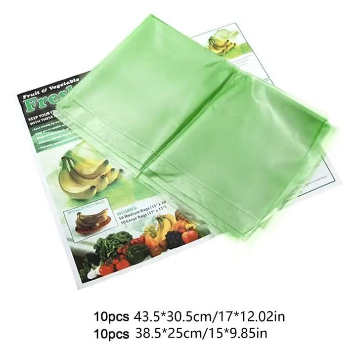Sacs verts réutilisables pour Fruits légumes