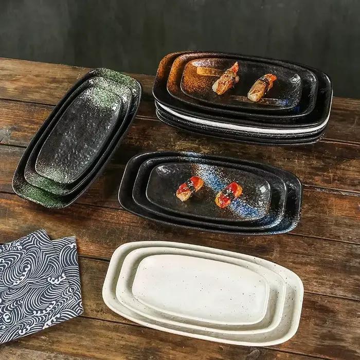 Assiette à sushi en céramique