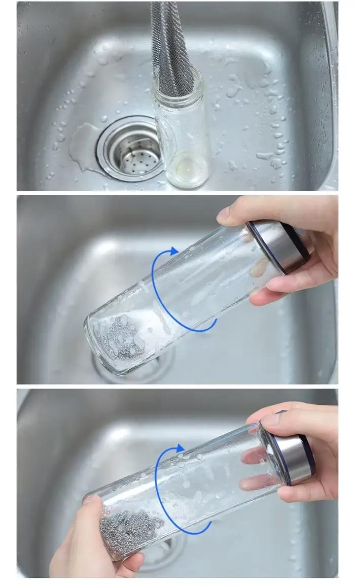 Nettoyeur de cuisine en fonte d'acier inoxydable Durable