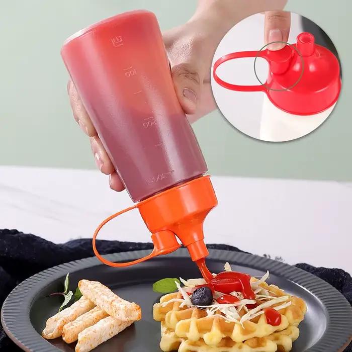 Bouteilles d'huile à condiments à presser