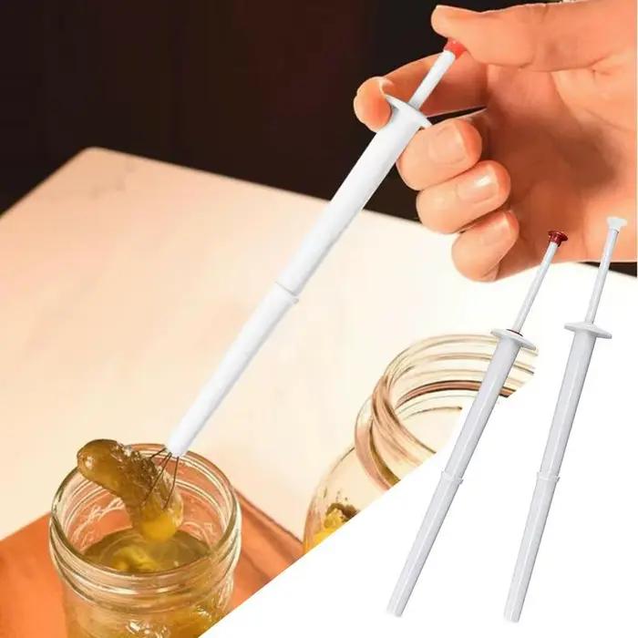 Ramasseur de cornichons multifonction, fourchette à cornichons, outils de préhension des aliments pour pince à cornichons, Olive et poivre, Clips de cuisine propres et faciles à utiliser