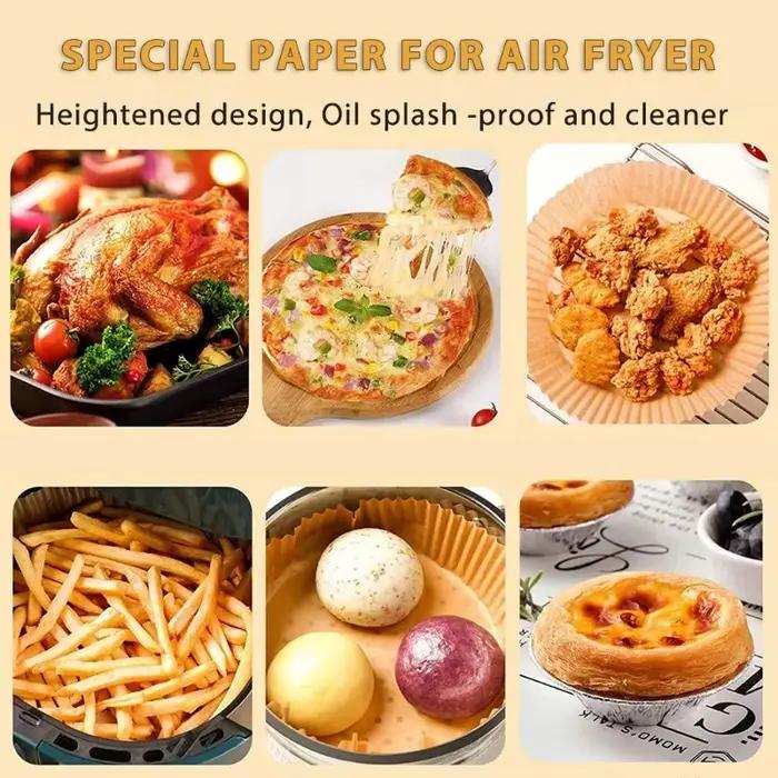 Papier de cuisson antiadhésif pour friteuse à Air
