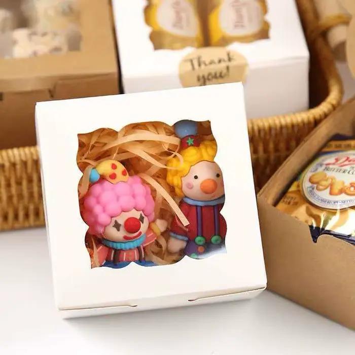 10 boîtes d'emballage en papier pour cupcakes